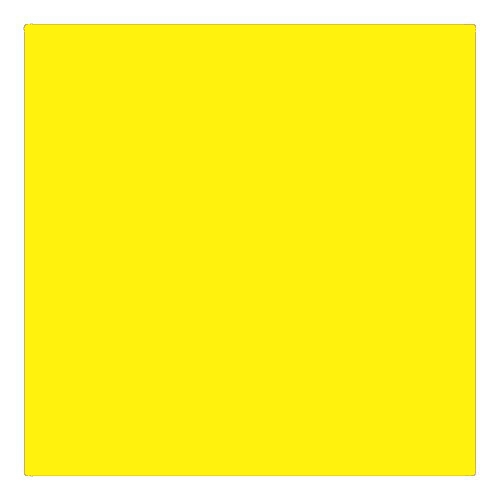 EColour 010 Medium Yellow Roll